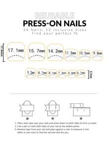 24pcs Short 3D French White Gradient With Small Floral Print Rhinestone Toenail Set, With 1 Nail File And 1 Sheet Of Jelly Gel, Suitable For Women Daily And Party Wear Press On Nails Nail Supplies - Multicolor - View 4