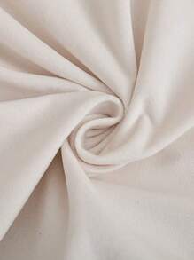 2入組素色靠墊套不附帶墊芯簡約風素色織物裝飾靠墊套適用於沙發 - 白色 - 查看 6