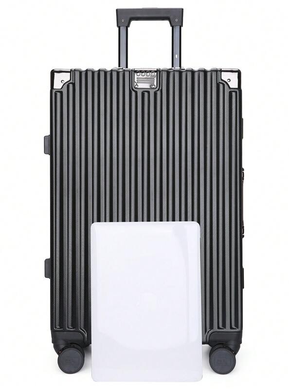 2pcs Black Luggage Set Spinning Wheel For Travel SHEIN USA