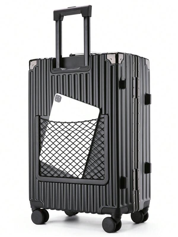 2pcs Black Luggage Set Spinning Wheel For Travel SHEIN USA