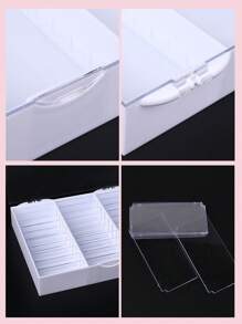 FULL BEAUTY 1 hộp đựng đầu móng tay giả - trắng - Xem 8