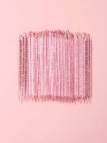 FULL BEAUTY 50pcs Double-Ended Pink Acrylic Cleaning Stick Dead Skin Exfoliation Stick Manicure Tool,Nail Supplies,Nail Tools,Nail Art Tools,Back To School,Nails,Nail Tools For Press On Nails - Pink - View 6