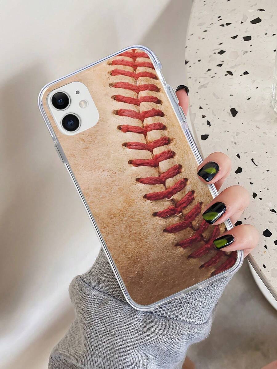 橄欖球圖案手機殼 - 彩色 - 查看 1