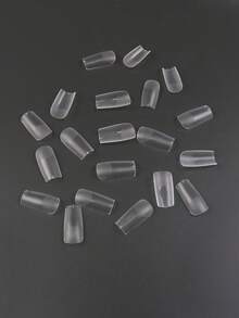 120 chiếc móng tay giả dài trong suốt - Trong sáng - Xem 2