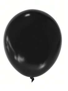 5/10/12/18 Inch Black Latex Balloons, 60pcs 5 Inch Latex Balloons (One Size) For Wedding, Birthday, Party, New Year, Halloween, Thanksgiving Decorations