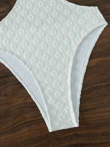 Cut Out Waist One Piece Swimsuit