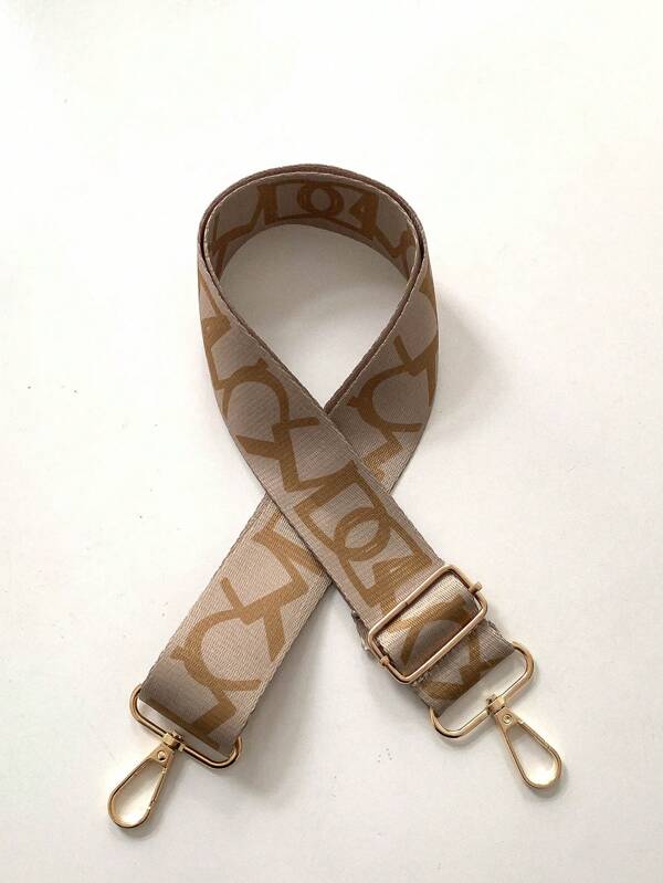 Gurtband mit Buchstabenmuster, verstellbarer Taschenzubehör, DIY-Zubehör, verstellbarer Schultergurt, Geschenkdekoration, Geschenkzubehör