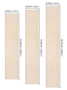 1入組幾何圖案桌旗用於餐桌裝飾現代滌綸廚房桌旗 - 彩色 - 查看 3