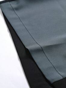 Manfinity Hypemode Loose Fit Men's Two Tone Drop Shoulder Kimono Without T-Shirt - Multicolor - View 3