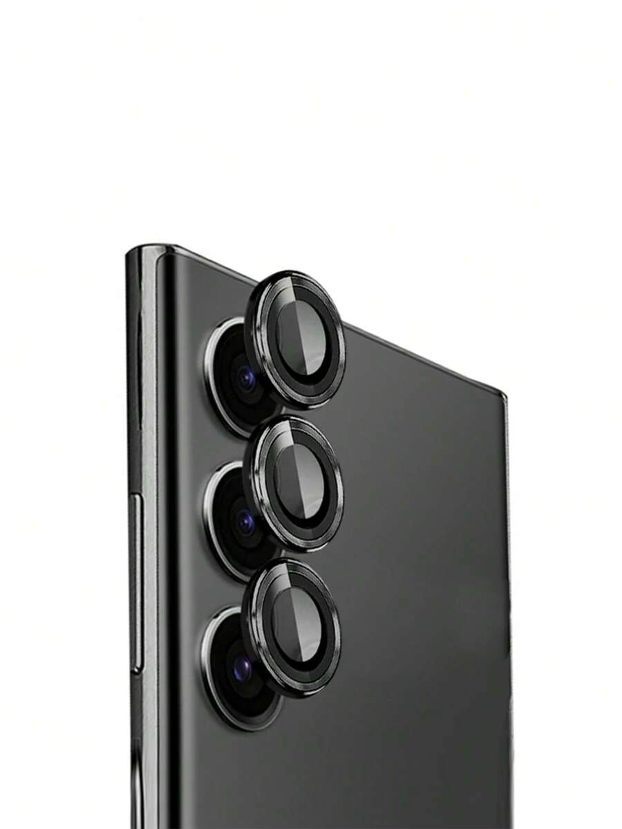 鷹眼鏡頭保護與三星兼容 - 黑色 - 查看 1