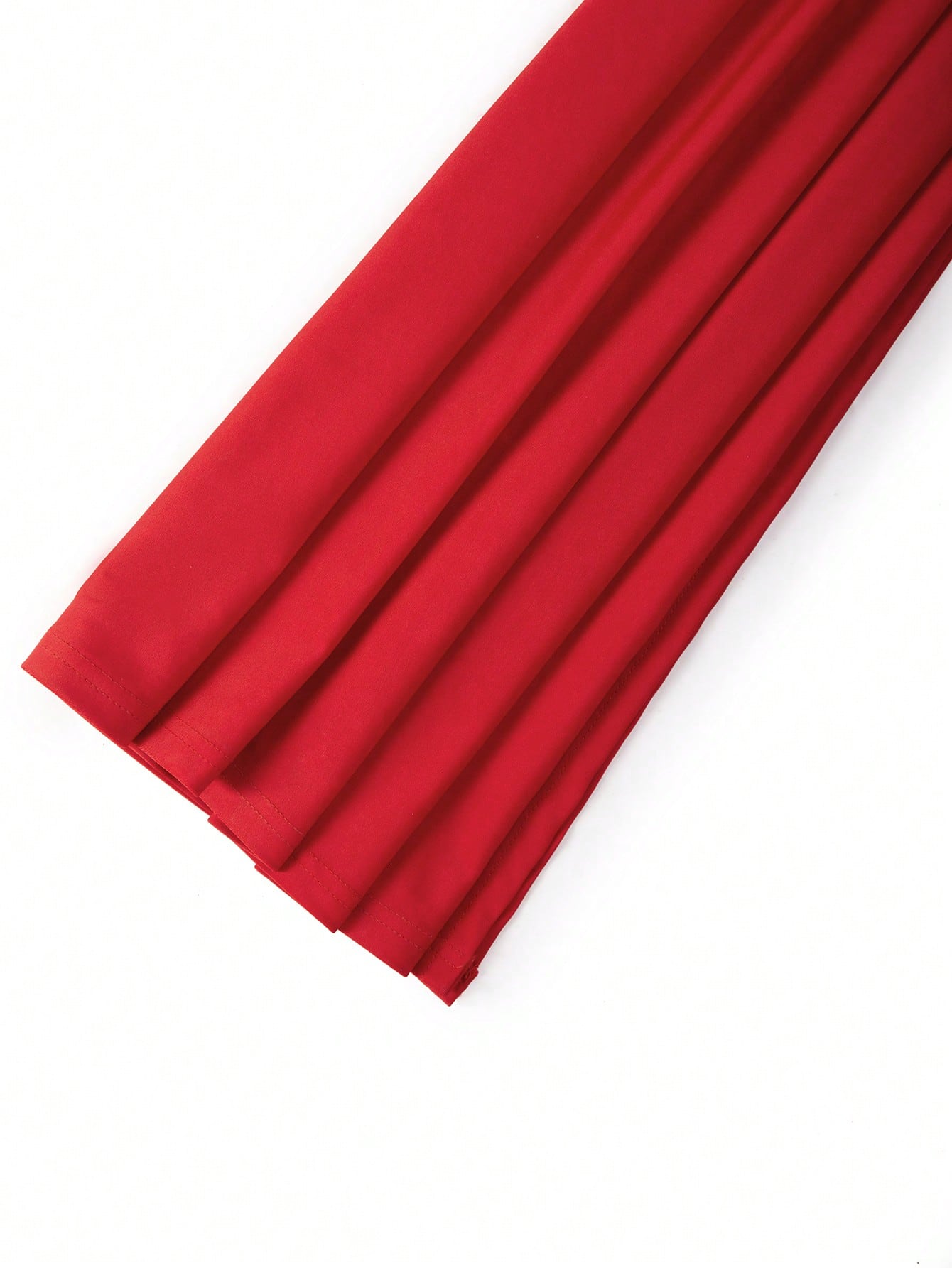 Solid Split Thigh Draped Side Cross Wrap Satin Dress for Sale Australia