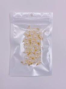 30 chiếc Hàng Mới Về DIY Nàng Tiên Cá Đầy Sao Mặt Dây Chuyền Giọt Nước Mắt - Rượu sâm banh - Xem 4