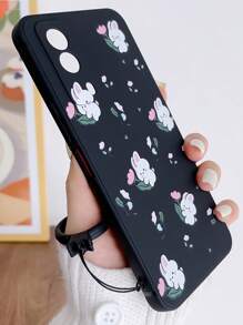 Ốp điện thoại chống rơi họa tiết thỏ - Nhiều màu - Xem 2