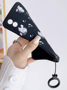 Ốp điện thoại chống rơi họa tiết thỏ - Nhiều màu - Xem 6