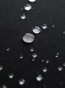 1 件防水桌布,家具套長方形純色桌布,適合會議餐飲學習茶几,帶流蘇花邊,防水野餐墊 - 黑色 - 查看 5