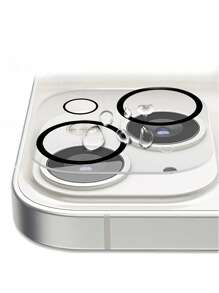 2pcs Lens Protector Compatible With iPhone - Clear - View 4