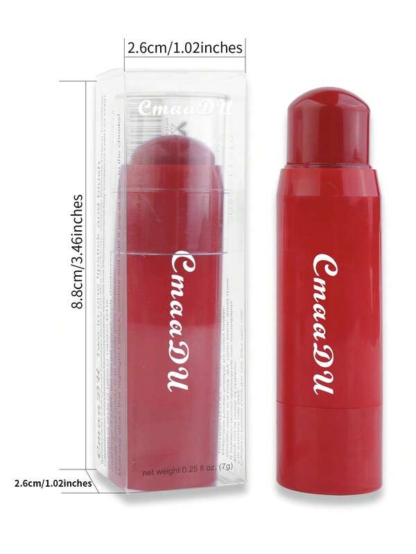 Cream Blush Stick, 2 In 1 Multifunction Blush Cream For Cheeks & Lips, Cheek Makeup Stick