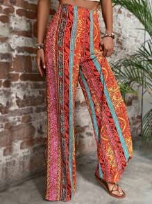 SHEIN VCAY Quần nữ Bộ lạc Boho - Nhiều màu - Xem 6