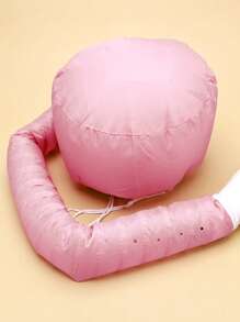 1pc Pink Hairdressing Oil Warmer Hat Hair Dryer Soft Hat Heating Drying Cap,Back To School,Travel Holiday Essentials,Hair Accessories For Women - Pink - View 2