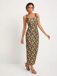 TRIF Đầm Chia Loại bướm Tất cả trên in Giải trí - Nhiều màu - Xem 4