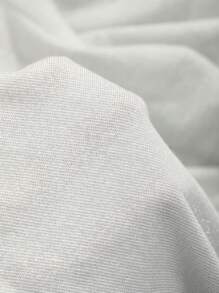 DAZY 愛心刺繡T恤 - 銀色 - 查看 5