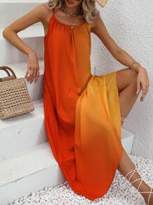 Breezaya Ombre Cami Dress - Multicolor - View 1