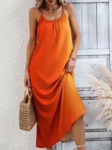 Breezaya Ombre Cami Dress - Multicolor - View 5