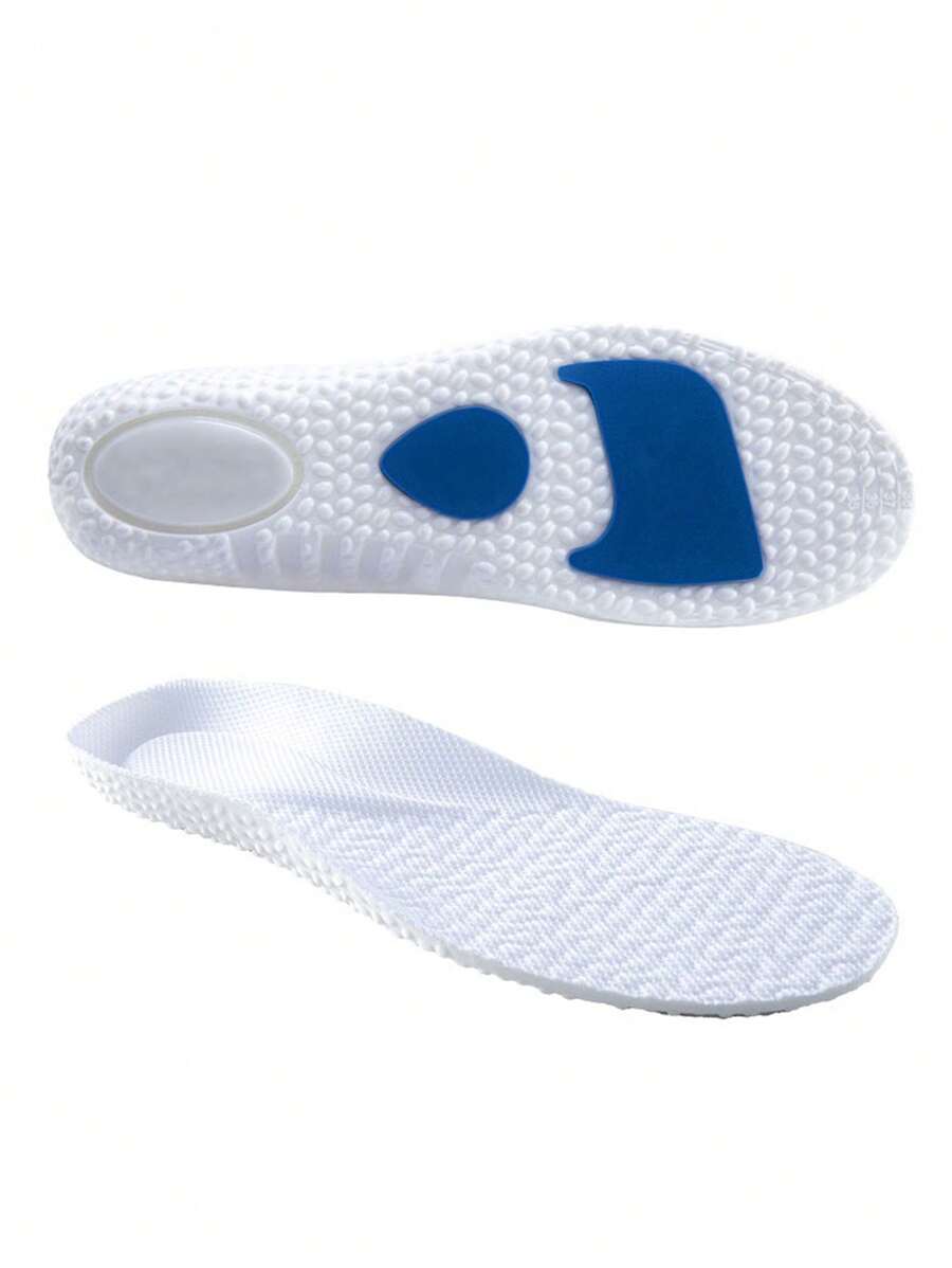 2 miếng lót giày màu trơn, phụ kiện unisex eva màu trắng cho giày - trắng - Xem 1