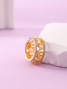 1 nhẫn trang trí hình voi thời trang dành cho nữ để trang trí hàng ngày - Nhiều màu - Xem 3