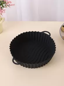 1入組烤箱硅膠鍋墊，空氣炸鍋廚房烤盤墊，烤箱紙，空氣炸鍋烘烤器