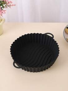 1入組烤箱硅膠鍋墊，空氣炸鍋廚房烤盤墊，烤箱紙，空氣炸鍋烘烤器