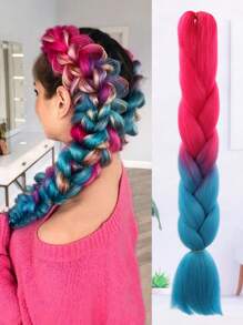 Bím tóc tổng hợp dài - Nhiều màu - Xem 1