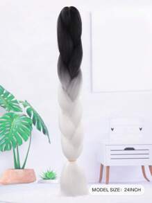 Trenza de pelo sintético largo - Multicolor - Ver 2