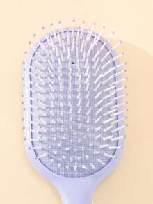 Cepillo de pelo de cojín unicolor - Morado - Ver 3