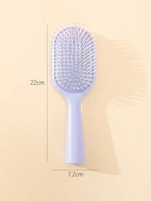 Cepillo de pelo de cojín unicolor - Morado - Ver 4