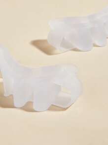 2 件透明 5 个独立趾分离器，简约实用，多用途 - 無色 - 查看 2