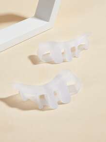 2 件透明 5 个独立趾分离器，简约实用，多用途 - 無色 - 查看 3