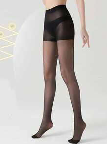 1 đôi quần bó thường ngày cho nữ cho mùa hè - màu đen - Xem 2