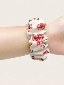 2入組白色布料時尚花卉印花 Apple Watch 錶帶 49/45/44/42/41/40/38 毫米，兼容 Apple Watch Series SE 8 7 6 5 4 3 2 1 - 彩色 - 查看 4