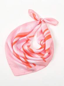 1 khăn rằn sọc thời trang cho nữ để trang trí hàng ngày - Nhiều màu - Xem 1