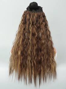 Extensión del pelo largo ondulado sintético - Multicolor - Ver 1