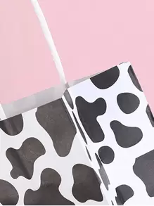 Chiếc Túi Quà Hoa Văn Con Bò, Túi Giấy Gói Quà In Hình Động Vật Cho Tiệc, Ngày Lễ - Nhiều màu - Xem 3