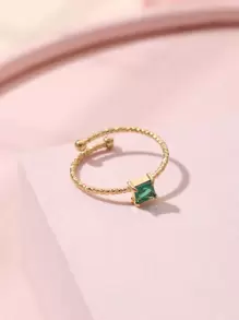 1 cái Thời Trang Đính Đá Cubic Zirconia Vòng Tay Trang Trí Hàng Ngày của Phụ Nữ Trang Trí - Nhiều màu - Xem 6