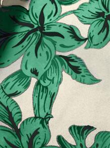 Manfinity RSRT Men Tropical Print Shirt Without Tee - Multicolor - View 4