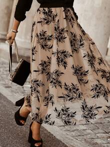 Váy nữ Hoa Boho - Màu be - Xem 4