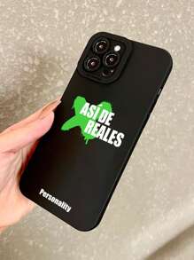 Funda para móvil con estampado de letra - Multicolor - Ver 2