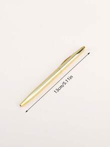 1支不銹鋼金屬圓珠筆簡單多功能辦公書寫筆學生