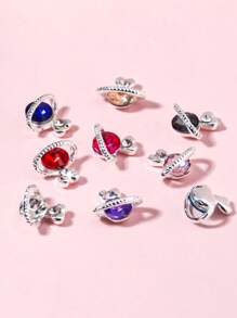 1 hộp Planet Design Nail Art Decoration - Nhiều màu - Xem 2