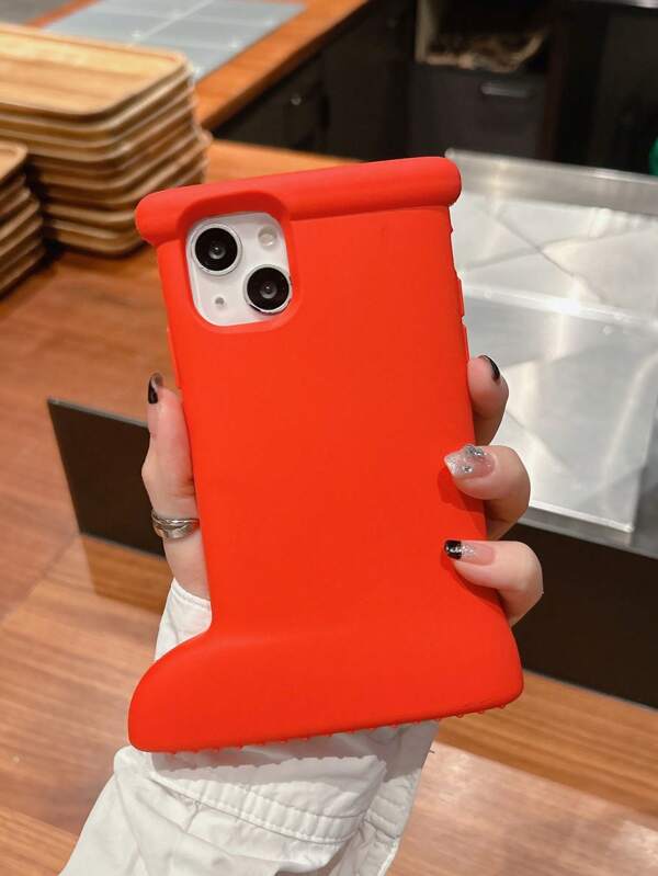 كفر موبايل حذاء طويل تصميم سيليكون