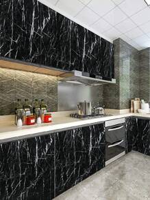 1 Giấy Dán Tường PVC, Cuộn Keo Dán Tường Họa Tiết Đá Cẩm Thạch Hiện Đại Cho Gia Đình - Nhiều màu - Xem 2